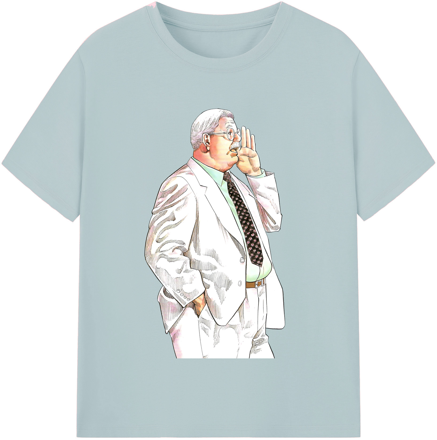 SLAM DUNK／スラムダンク 綿100％半袖Tシャツ（フロントプリント）